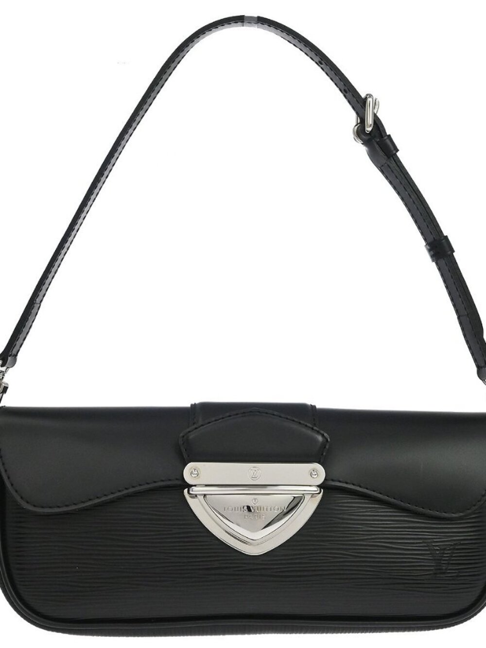Louis Vuitton Black Epi Pochette Montaigne Handbag M59292 TJ4161 197545